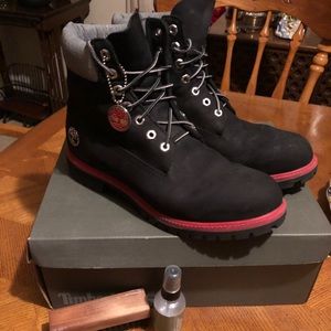 Black Timberland Boots